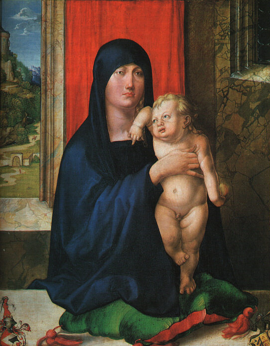 Albrecht Durer Madonna and Child_y